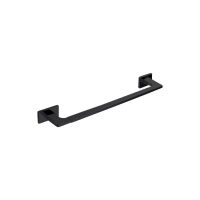 Colombo Look Полотенцедержатель 42см, цвет: чёрный матовый - Gidratop.ru изображение