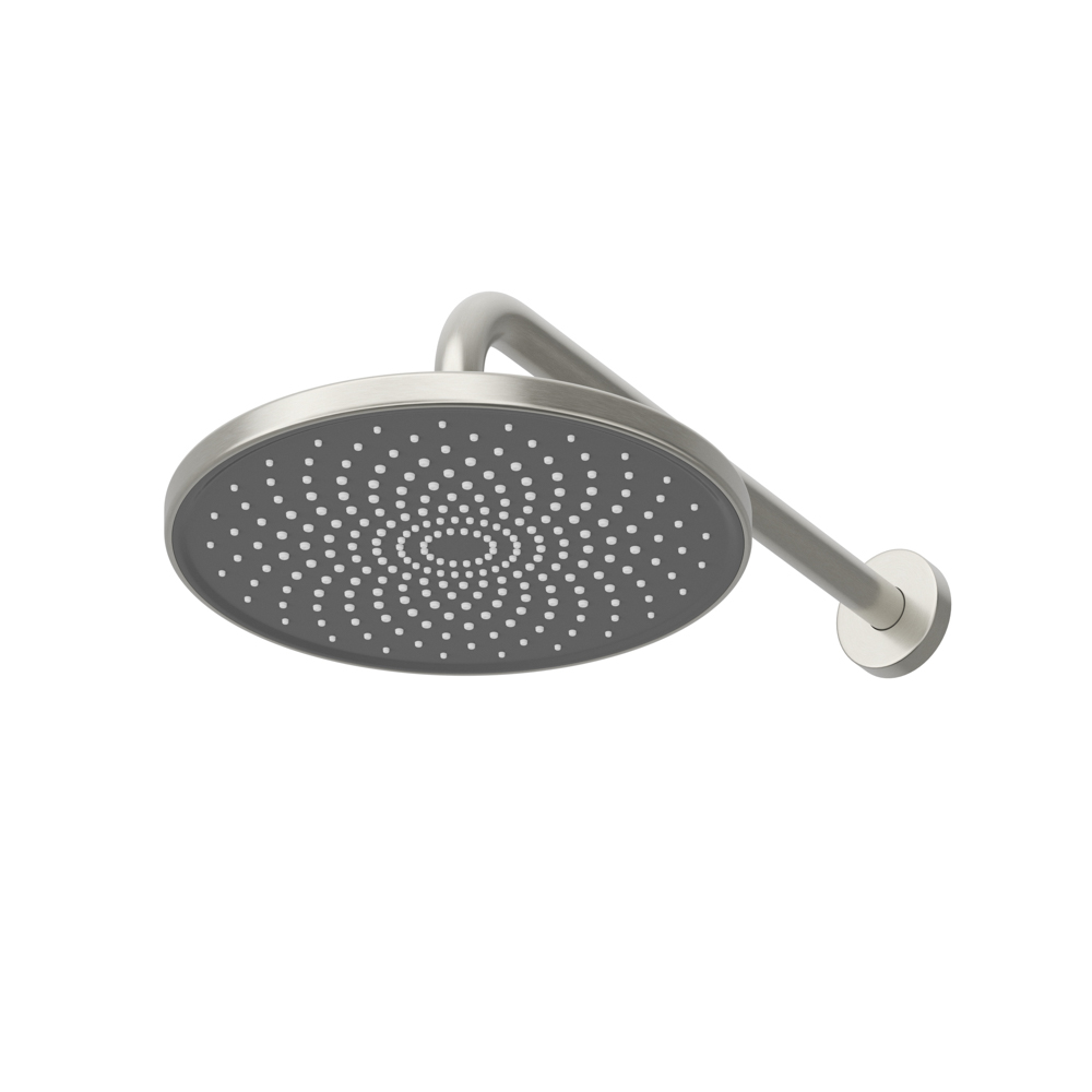 RELAX-DSET-IN Душевой комплект встраиваемый (смеситель встраиваемый, верхний душ, ручной душ со шлангом, штуцер с держателем), сатин - Gidratop.ru изображение