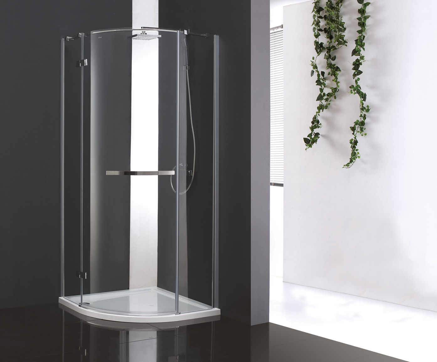 Душевой уголок CEZARES BERGAMO-W-RH-1-120/100-ARCO-C-Cr-L-IV - Gidratop.ru изображение