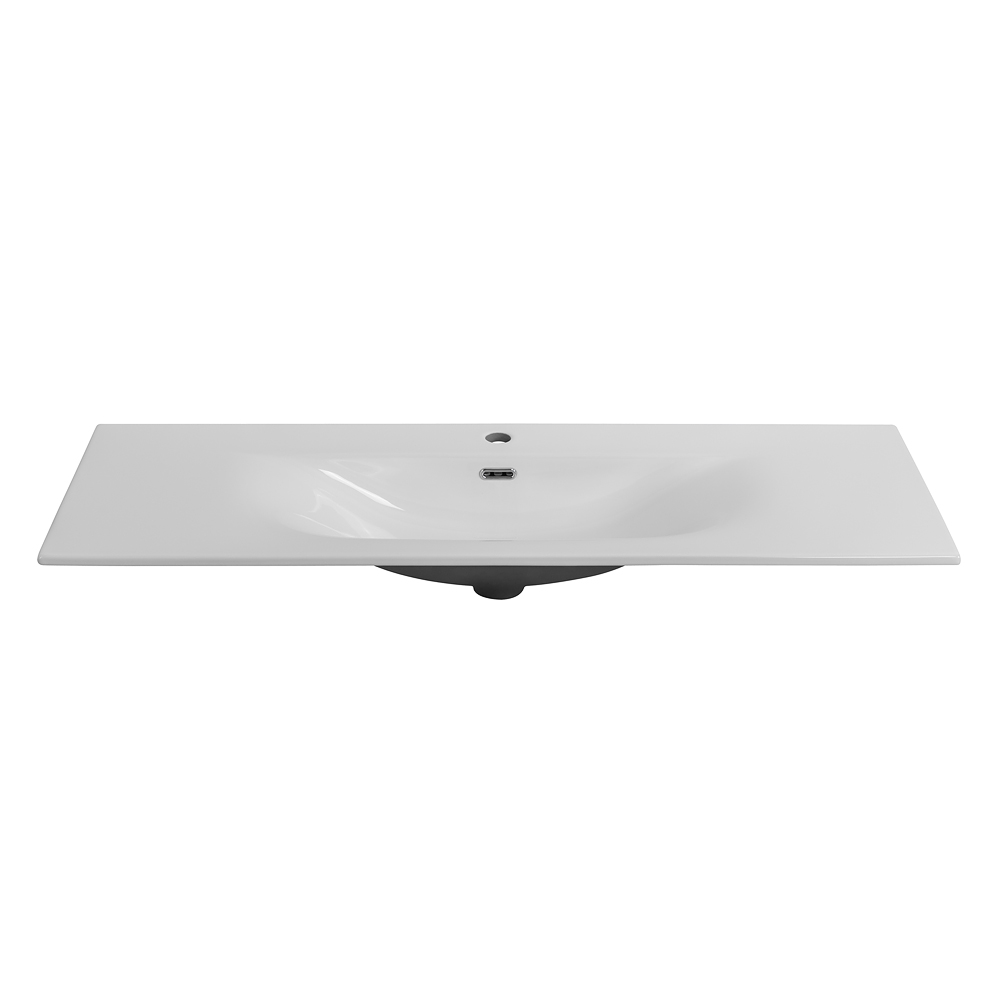 Керамическая раковина CZR-8099-120, 1210x460x170 - Gidratop.ru изображение