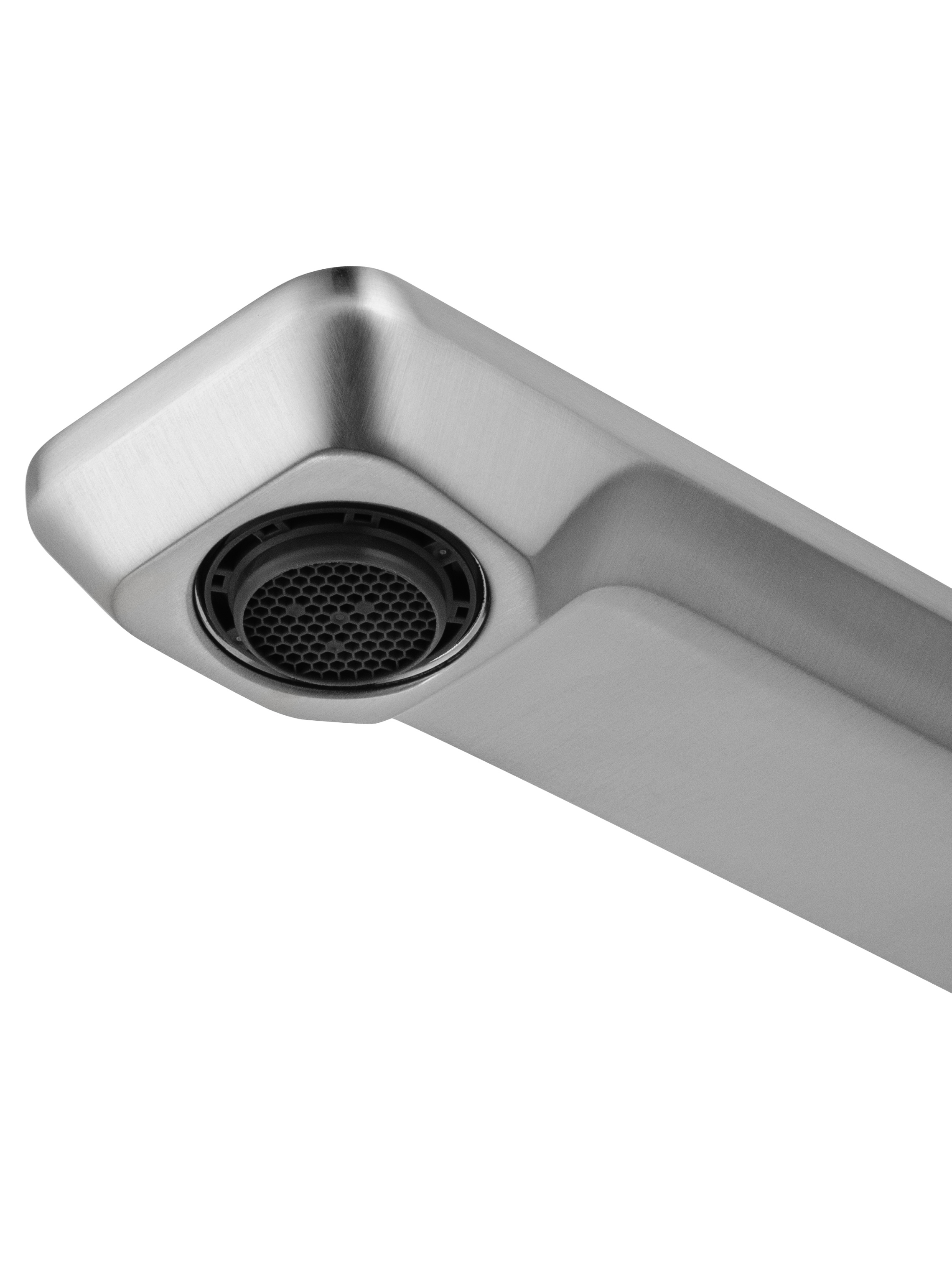 Смеситель для раковины встраиваемый WONZON & WOGHAND DIAMOND, Брашированный никель (WW-88869011-BN) - Gidratop.ru изображение