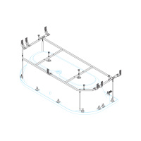 Металлический каркас CEZARES METAURO-MF - Gidratop.ru изображение