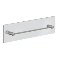 Gessi 316 полотенцедержатель для крепления на стекло, 45 см, цвет: Steel Brushed