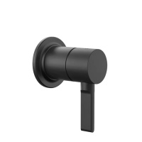 GESSI INCISO встраиваемый смеситель, на 1/2, на 1 источник (внешняя часть), цвет черный матовый