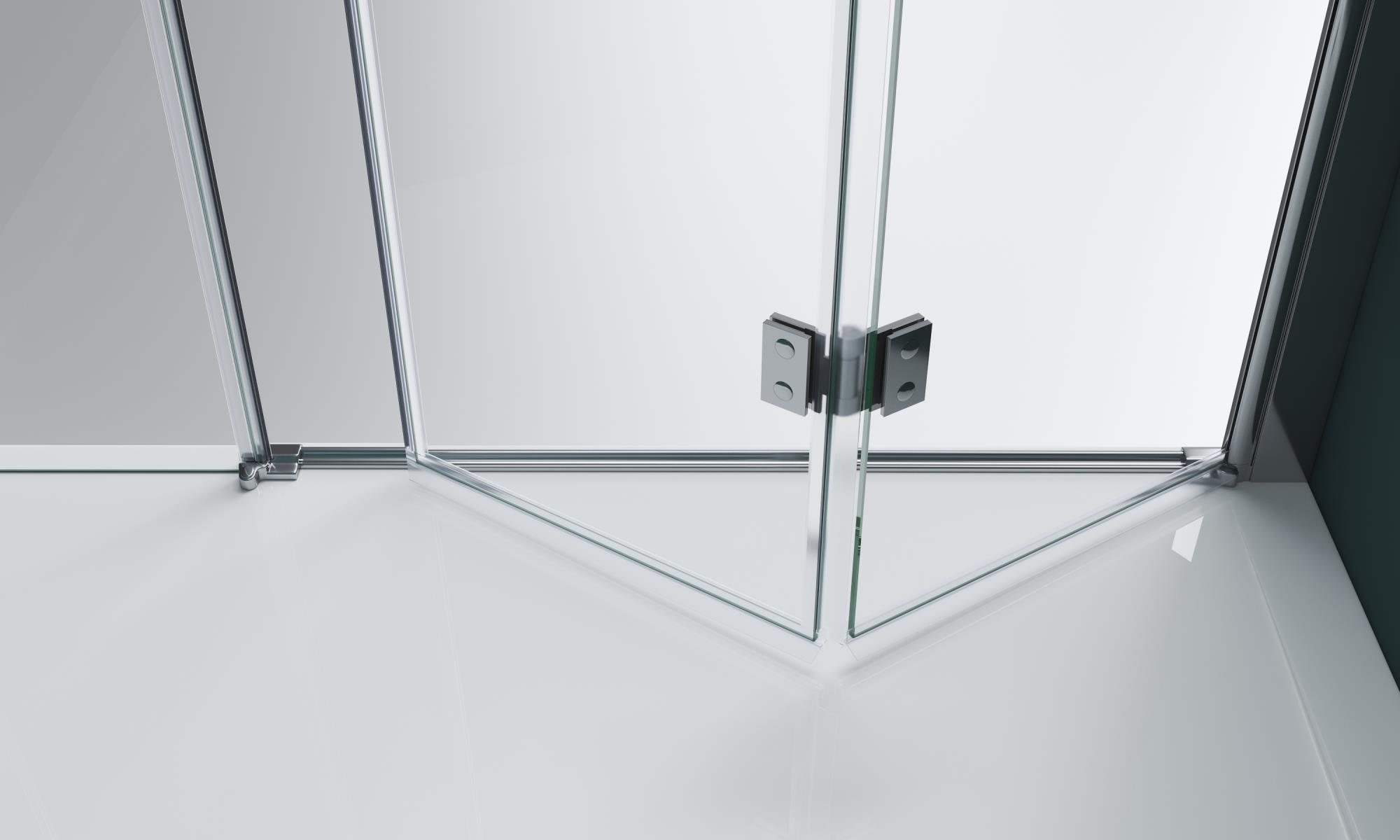 Душевая дверь BelBagno ALBANO-BS-13-60+90-C-Cr - Gidratop.ru изображение