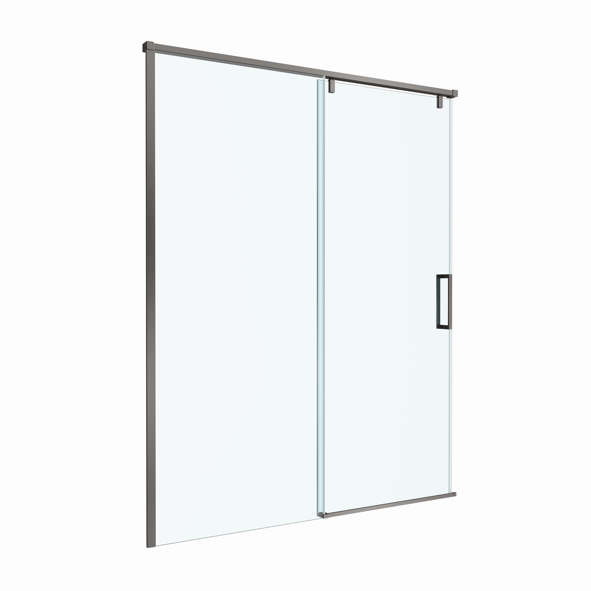 Душевая дверь BelBagno SOFT_CLOSE-1-BF-1-160-C-GM - Gidratop.ru изображение