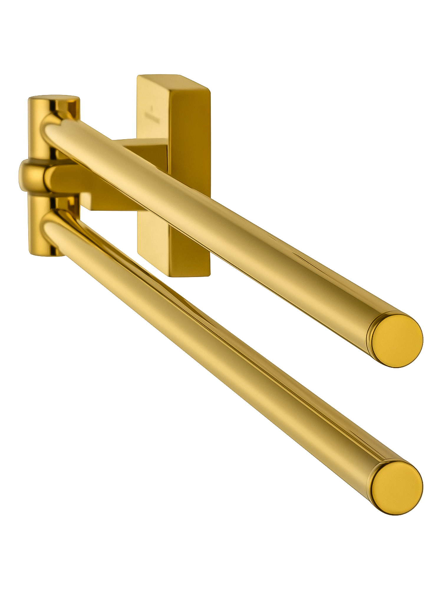 Полотенцедержатель поворотный WONZON & WOGHAND POLO, Темное золото (WW-8931-DG) - Gidratop.ru изображение