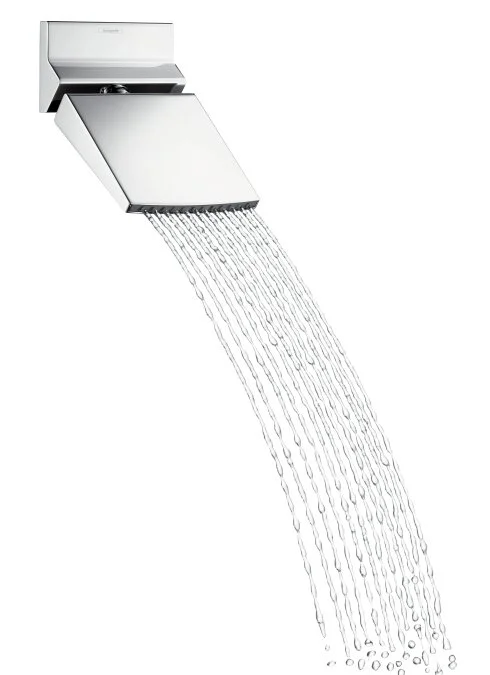Верхний душ Hansgrohe Raindance 26443000 для душа, 8,5х8,5 см, 1 режим струи, с держателем - Gidratop.ru изображение
