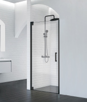 Душевая дверь BelBagno MARMI-B-1-90-С-NERO - Gidratop.ru изображение