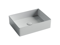 Раковина накладная прямоугольная 361x471x130, цвет белый, арт.CN6069 - Gidratop.ru изображение