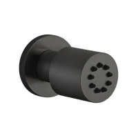Gessi Body Jets поворотная боковая форсунка, цвет: Black Metal Brushed PVD - Gidratop.ru изображение