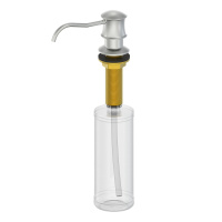 Дозатор мыла WONZON & WOGHAND, Брашированный никель (WW-88SD03-BN) - Gidratop.ru изображение