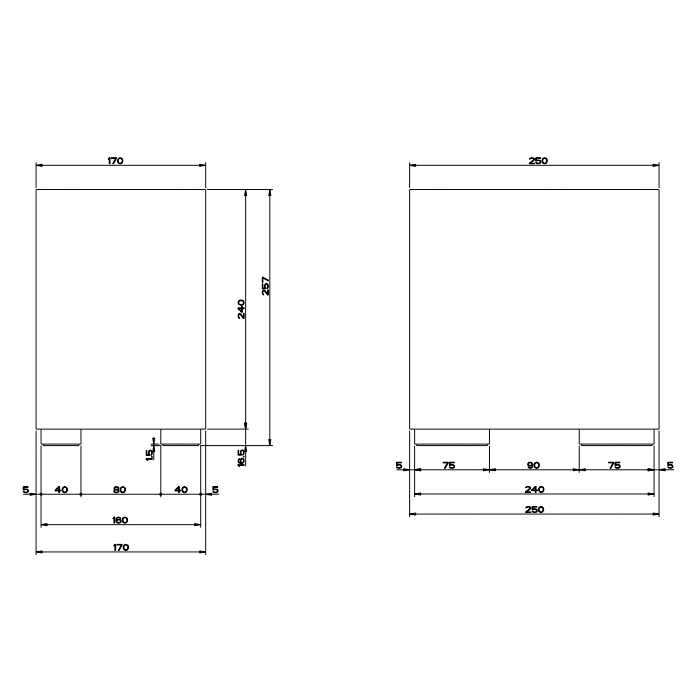 GESSI  INVERSO ACCESSORIES корзина для мусора белая, цвет: Warm Bronze Br PVD - Gidratop.ru изображение