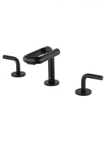 Смеситель для раковины высокий WONZON & WOGHAND LOOP, Черный матовый (WW-131-00-508) - Gidratop.ru изображение