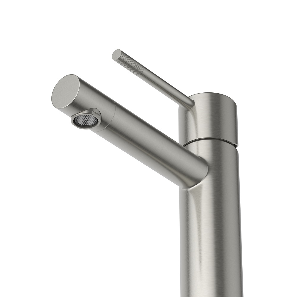 RELAX-LS2-IN Смеситель для раковины однорычажный с донным клапаном, сатин - Gidratop.ru изображение