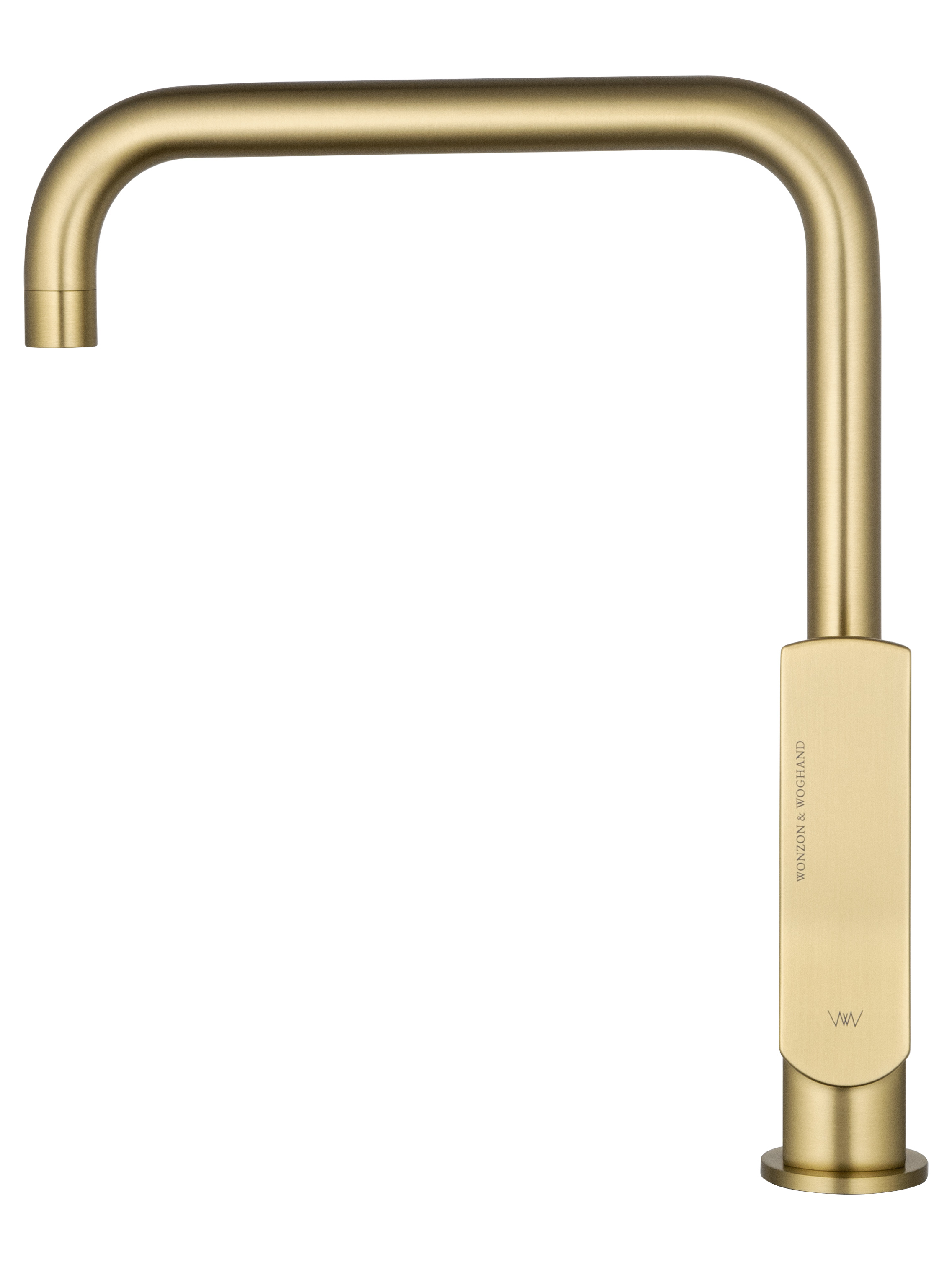 Смеситель для кухни WONZON & WOGHAND, Брашированное золото (WW-L1006-BG) - Gidratop.ru изображение
