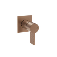GESSI  INVERSO DIAMANTATO настенный смеситель для раковины на 1 выход, цвет: Copper Brushed PVD - Gidratop.ru изображение