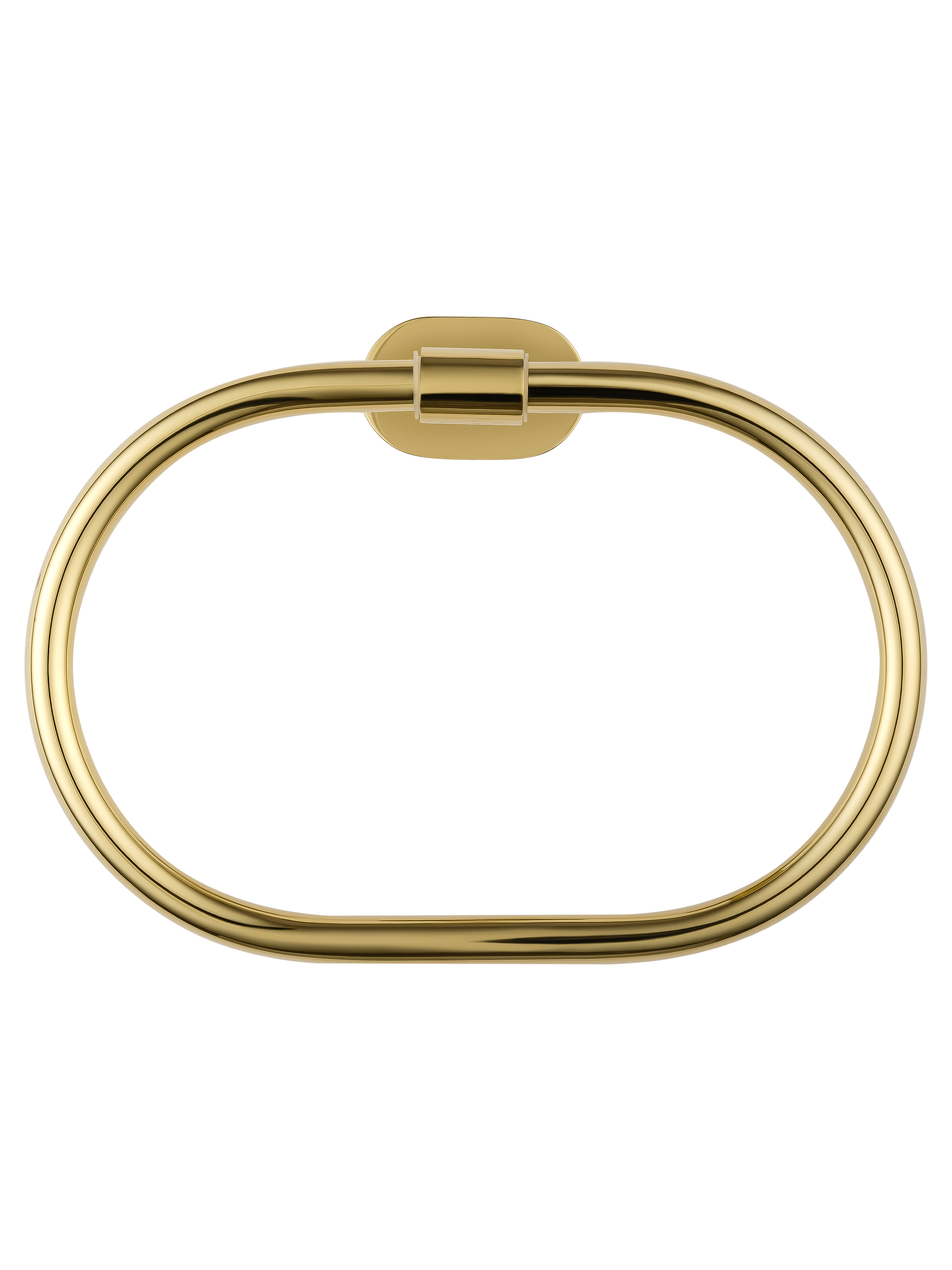 Кольцо для полотенец WONZON & WOGHAND FIRST, Глянцевое золото (WW-8423-LG) - Gidratop.ru изображение