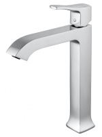 Смеситель для раковины высокий WONZON & WOGHAND FLEX, Хром (WW-88019072-CR)