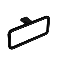 Colombo Mini Кольцо для полотенца, цвет: черный матовый - Gidratop.ru изображение