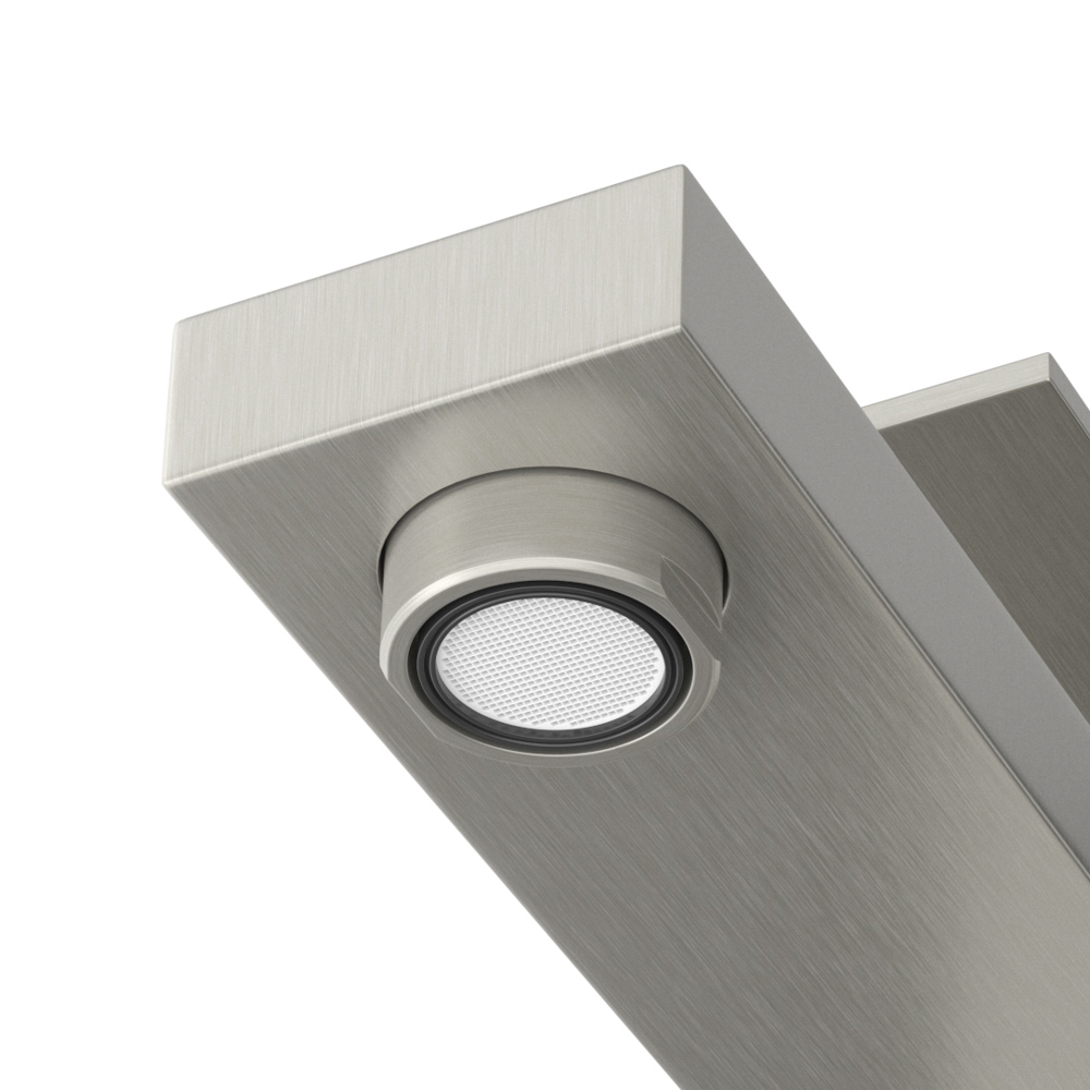 SLIDER-LS-IN Смеситель для раковины однорычажный с донным клапаном, сатин - Gidratop.ru изображение