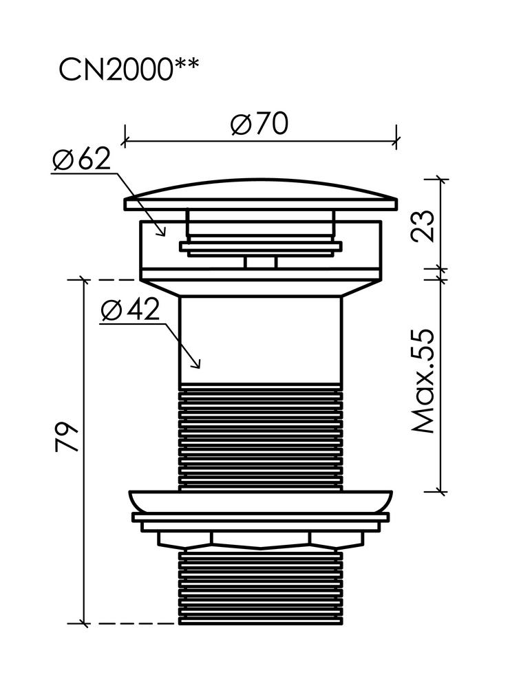 Донный клапан - Gidratop.ru изображение