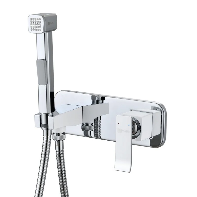 Гигиенический душ Lemark Contest LM5819CW, хром/белый - Gidratop.ru изображение