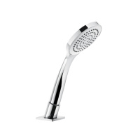 Gessi Rilievo душевой комплект, состоящий из вывода воды, держателя, шланга 1,50 м и лейки, цвет: хром - Gidratop.ru изображение