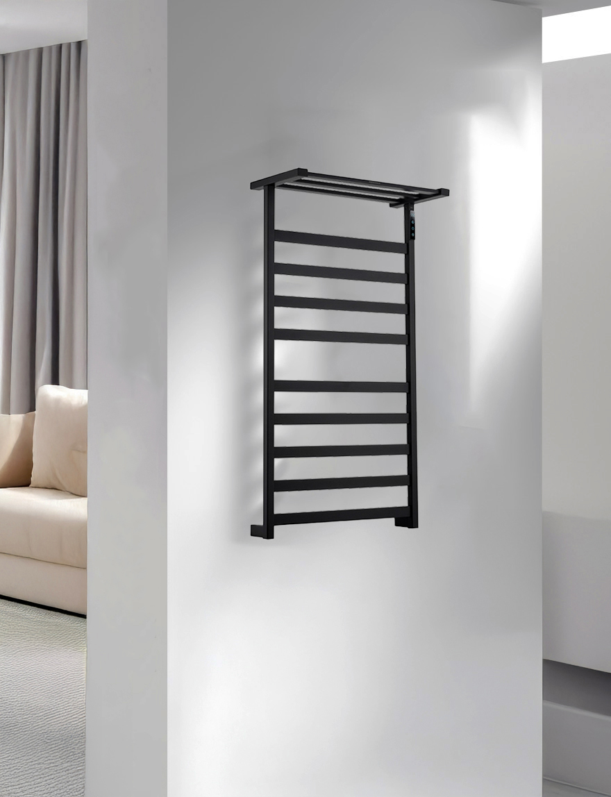 Полотенцесушитель электрический WONZON & WOGHAND FRANKFURT, Темный графит (WW-1029-GM) - Gidratop.ru изображение