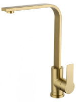 Смеситель для кухни WONZON & WOGHAND, Брашированное золото (WW-AE4550-BG) - Gidratop.ru изображение