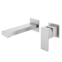 Смеситель ABBER Daheim AF8212SP для раковины скрытого монтажа, сатин - Gidratop.ru изображение