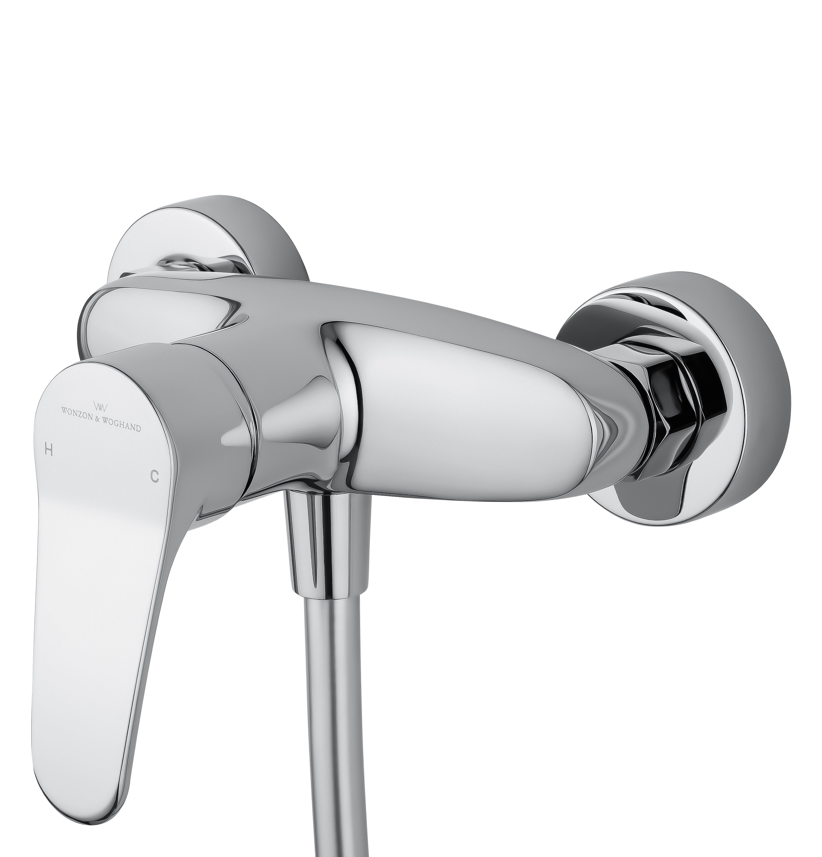 Смеситель для душа WONZON & WOGHAND ALFA, Хром (WW-AE3102-CR) - Gidratop.ru изображение