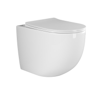 Напольный приставной унитаз Mia Rimless