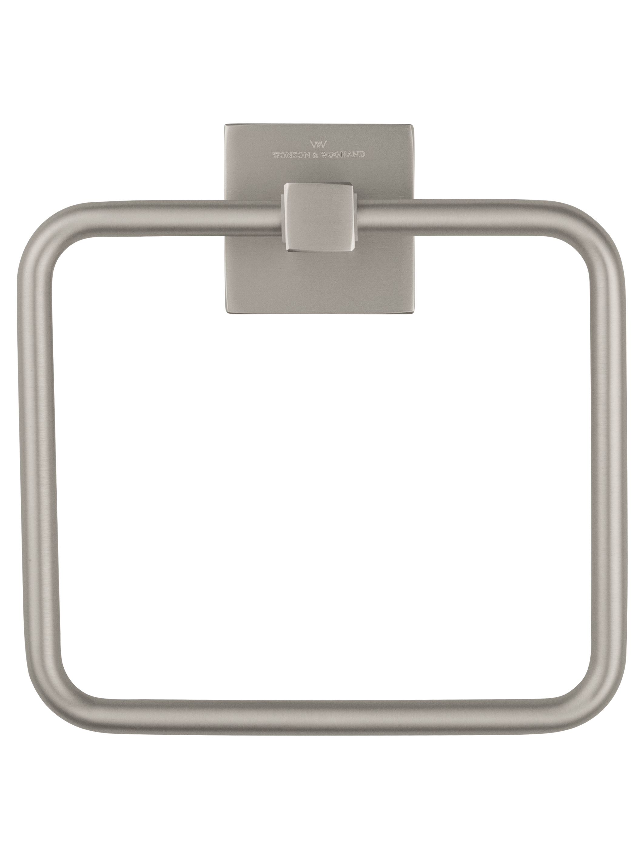 Кольцо для полотенец WONZON & WOGHAND POLO, Брашированный никель (WW-8913-BN) - Gidratop.ru изображение