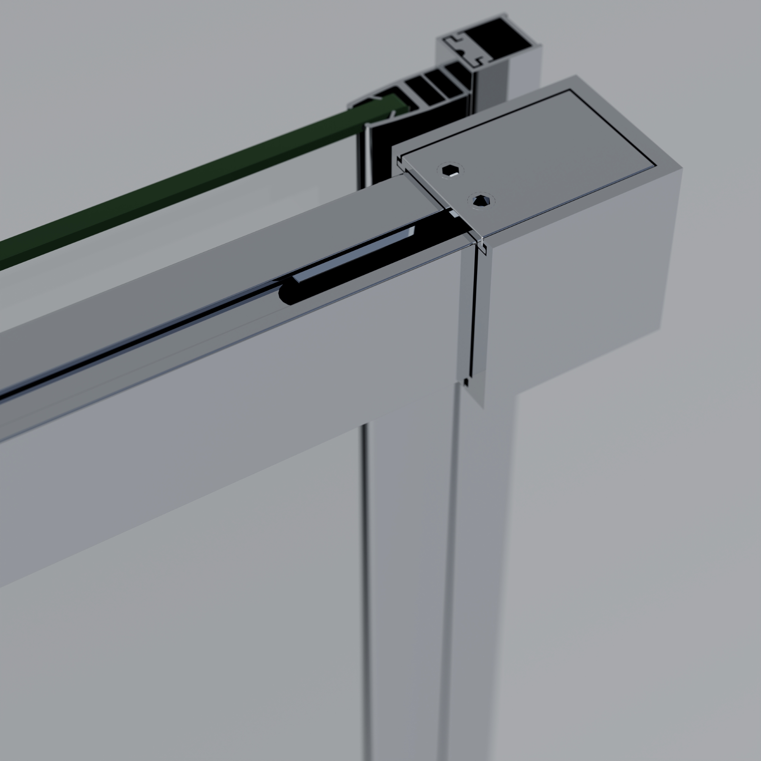 Душевой уголок Soft 2 VSR-3SO28012CL, 1200*800, хром, стекло прозрачное - Gidratop.ru изображение