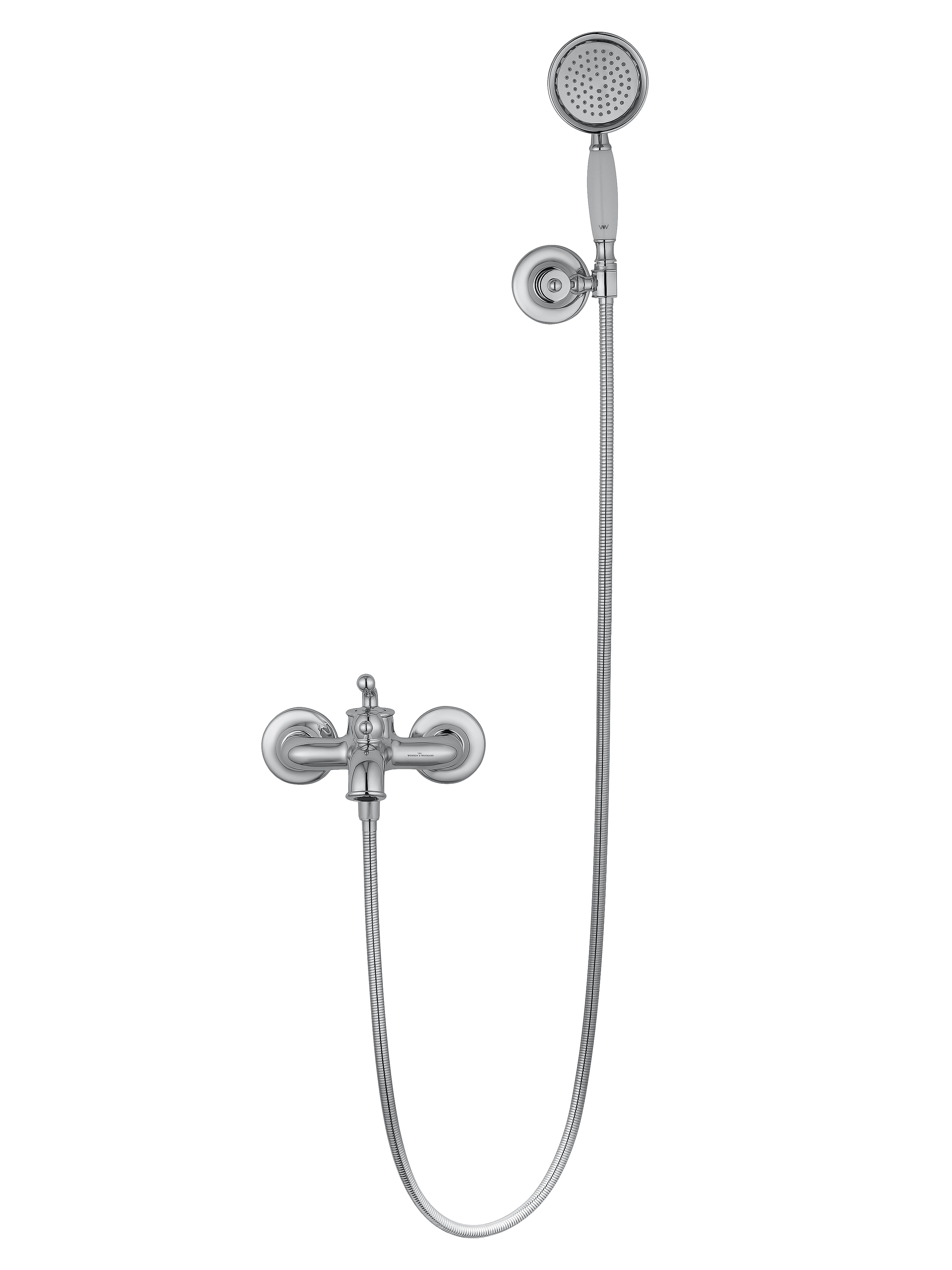 Смеситель для ванны с душем WONZON & WOGHAND STEAM, Хром (WW-88639008-CR) - Gidratop.ru изображение