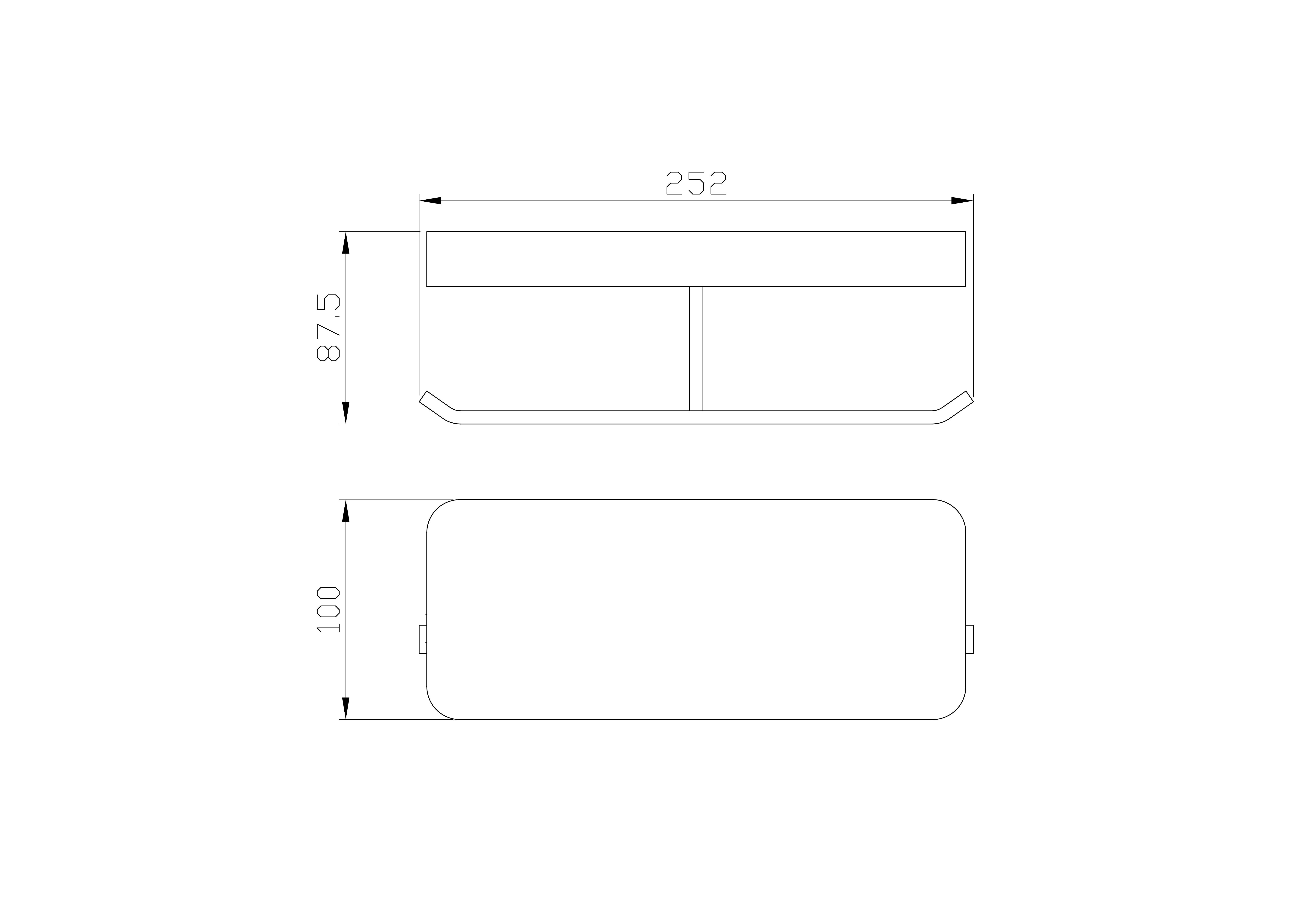 Двойной держатель для туалетной бумаги с полкой WONZON & WOGHAND LOTTE, Хром (WW-8356) - Gidratop.ru изображение