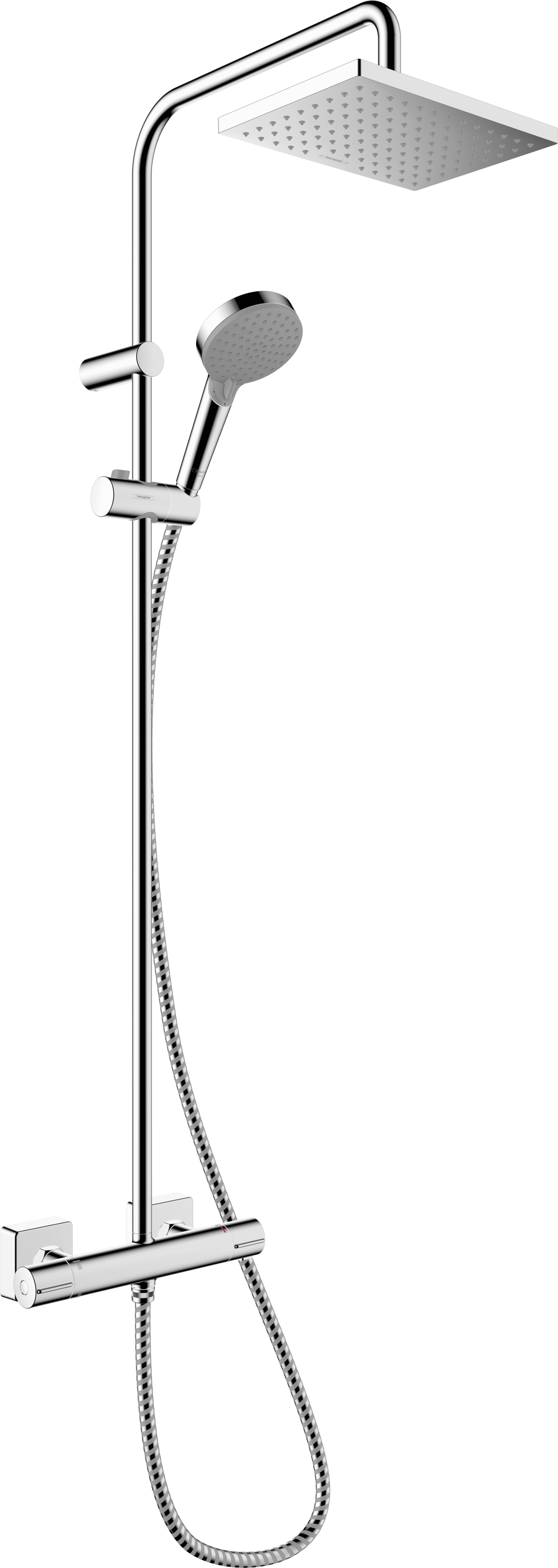 Душевая система Hansgrohe Vernis Shape Showerpipe 230 термостатическая (26319000)