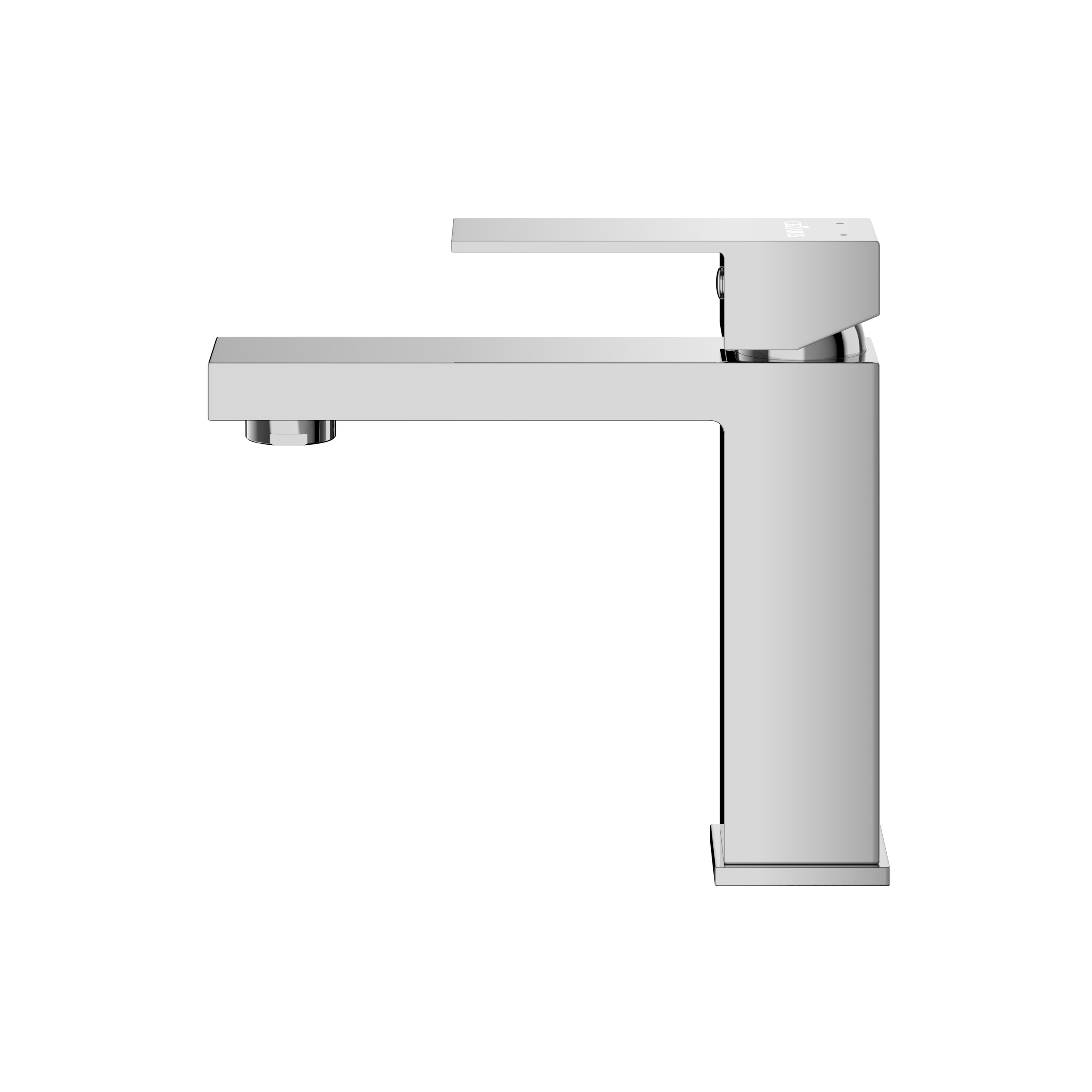 SLIDER-LS-01-W0 Смеситель для раковины однорычажный без донного клапана, хром - Gidratop.ru изображение