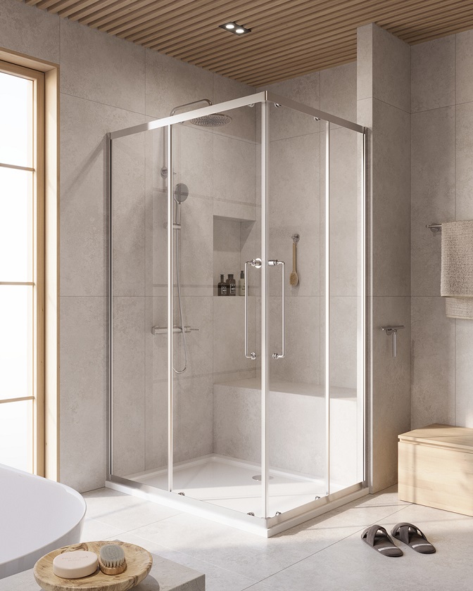 Душевой уголок CEZARES RELAX-304-AH-2-120/90-C-CR - Gidratop.ru изображение