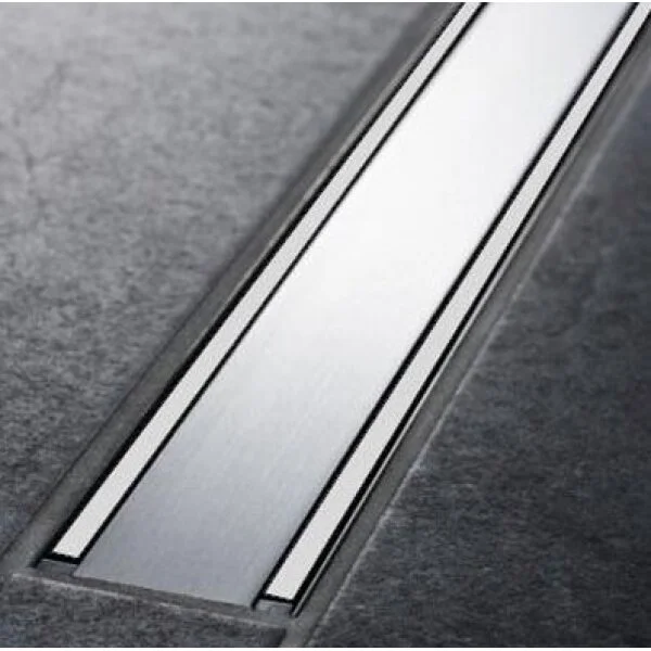 Крышка душевого канала Geberit CleanLine60 154.459.00.1, 30-130 cм, для тонкой плитки, тёмный металл/матовый металл - Gidratop.ru изображение