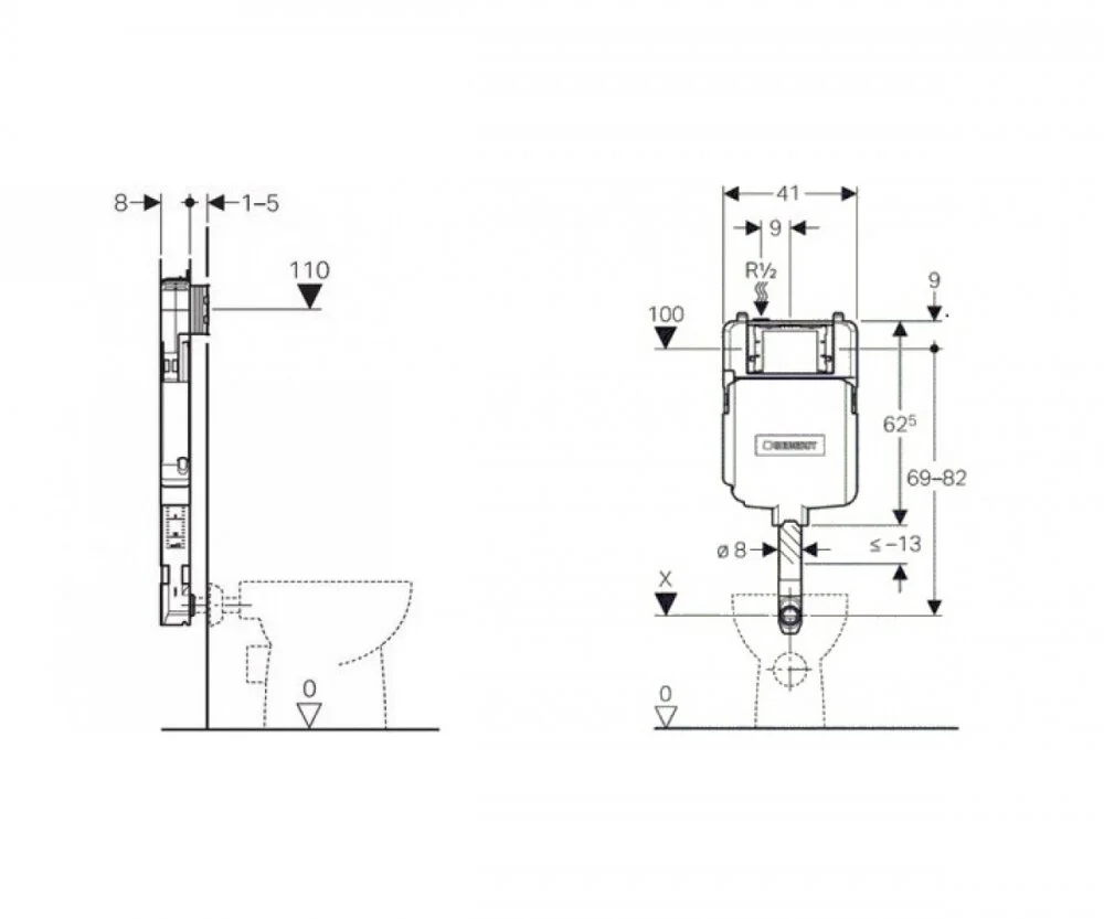 Бачок Geberit Sigma 109.791.00.1 - Gidratop.ru изображение