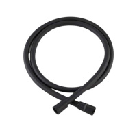 Шланг для душа в силиконовой оплётке WONZON & WOGHAND, Черный матовый (WW-995203-MB) - Gidratop.ru изображение