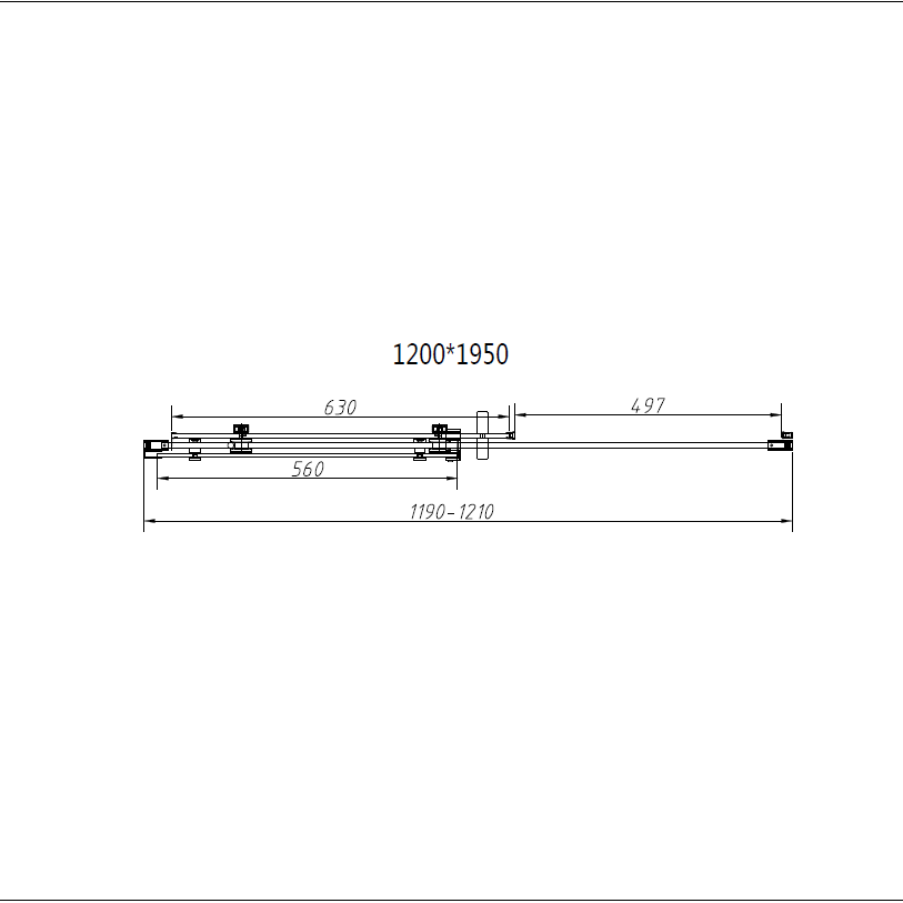Душевой уголок Como-N VSR-4CN9012CGB, 1200*900, черный, стекло тонированное - Gidratop.ru изображение