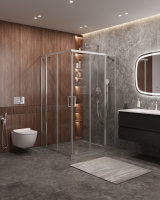 Душевой уголок CEZARES MOLVENO-AH-22-110/100-C-Cr-IV - Gidratop.ru изображение