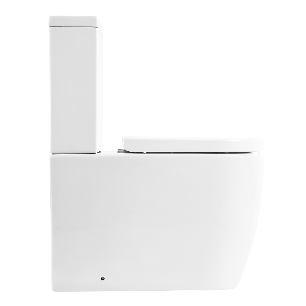 Унитаз-компакт безободковый BelBagno MARINO BB105CPR/BB105SC - Gidratop.ru изображение