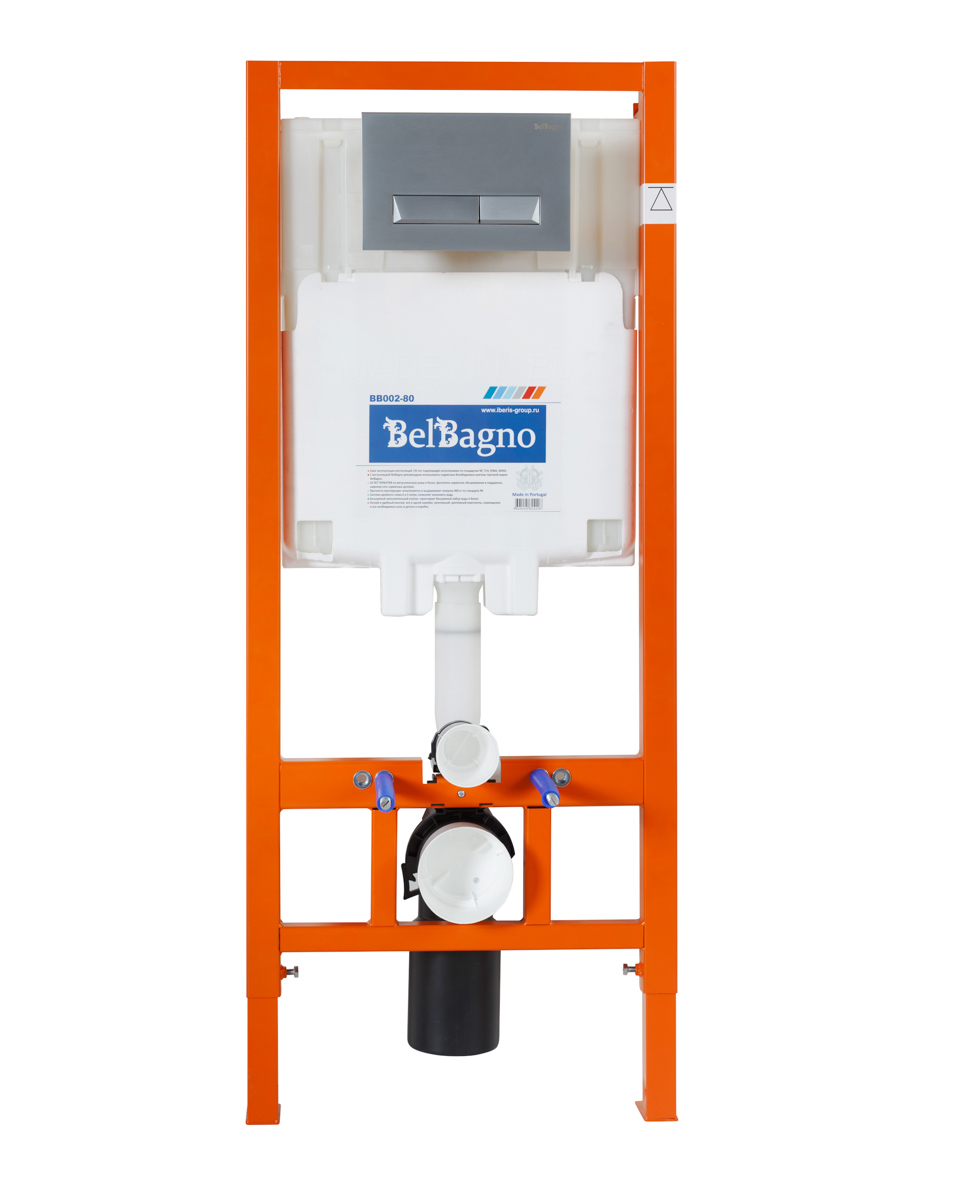 Кнопка смыва BelBagno MARMI, цвет-хром матовый - Gidratop.ru изображение