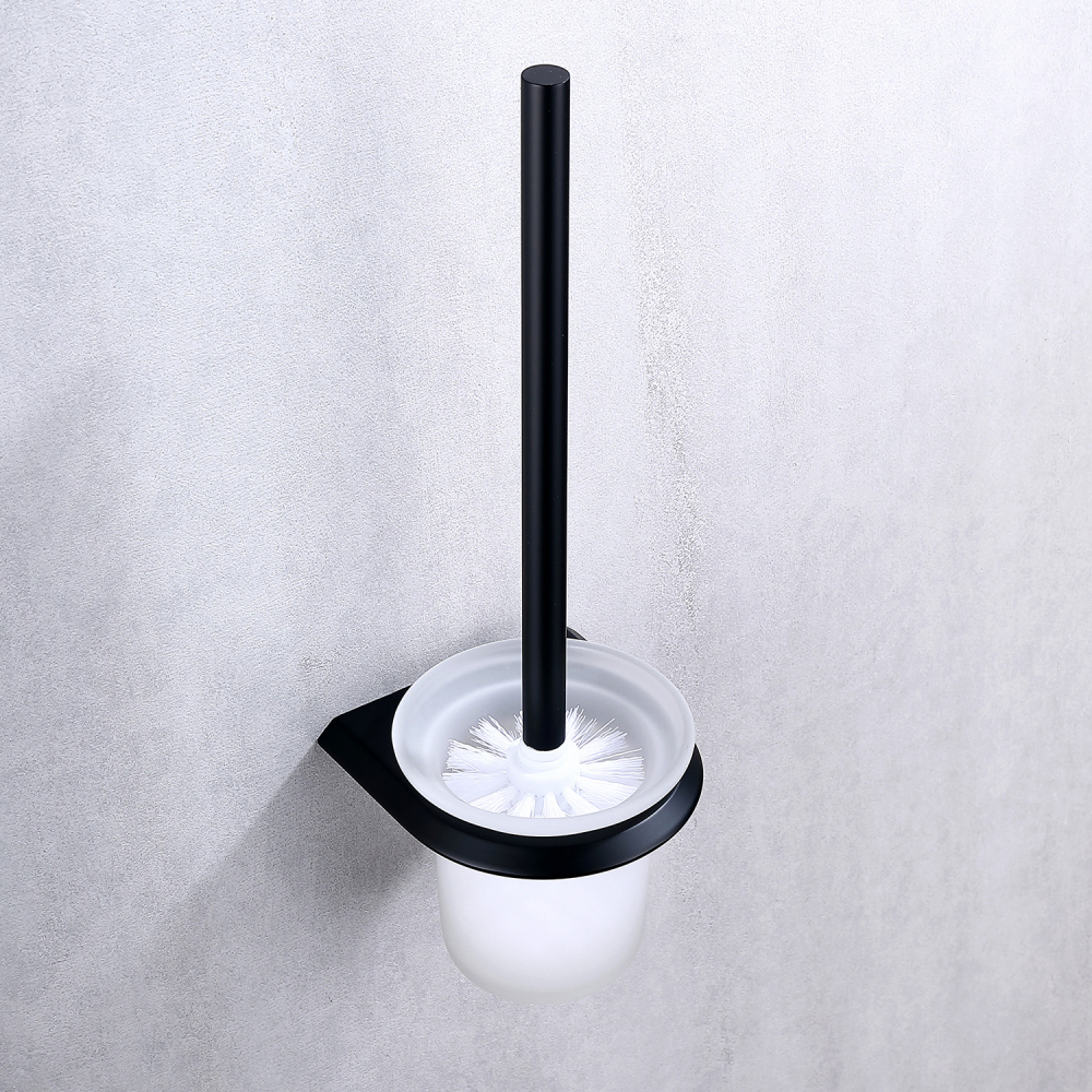 Щетка для туалета ABBER Nord AA1532B черный матовый - Gidratop.ru изображение