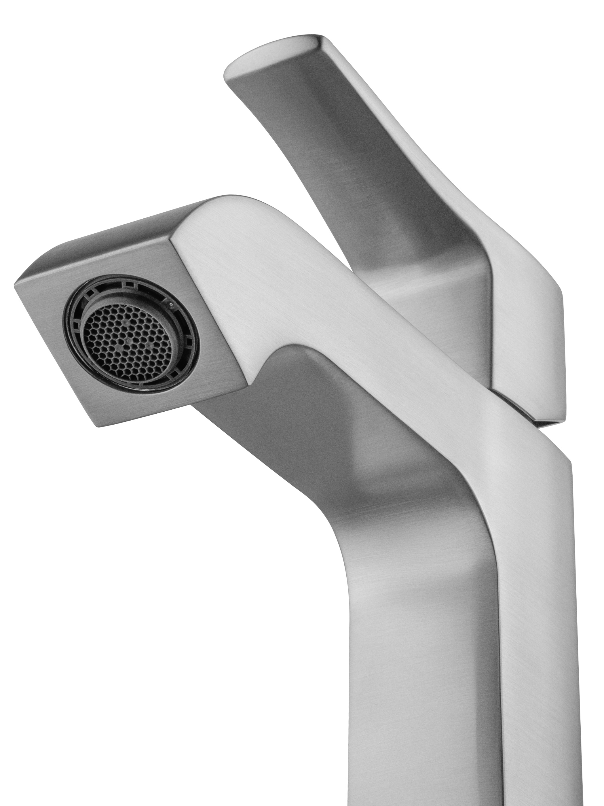 Смеситель для раковины WONZON & WOGHAND FLEX, Брашированный никель (WW-88018072-BN) - Gidratop.ru изображение