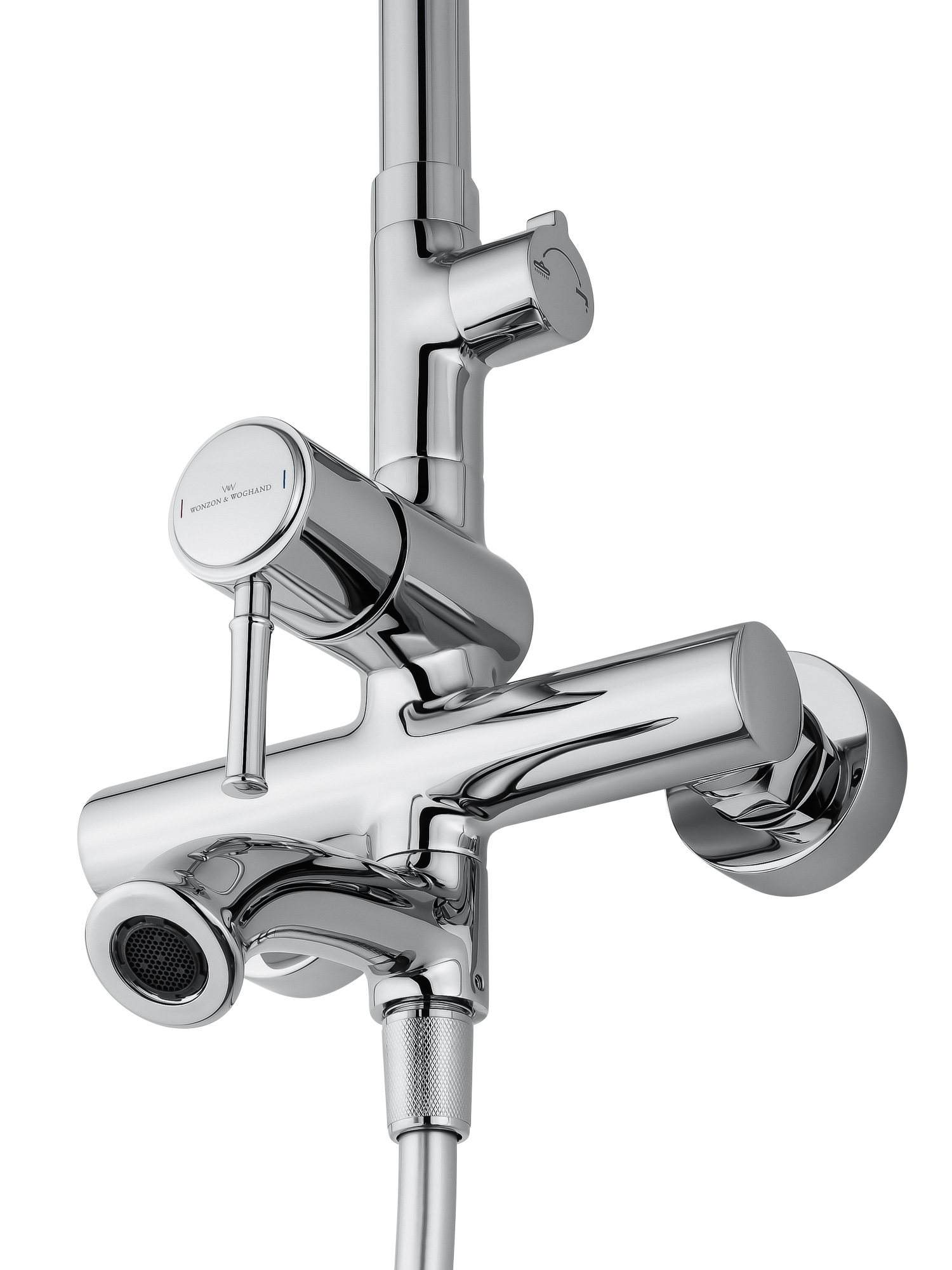 Душевая система WONZON & WOGHAND TOR, Хром (WW-88047073-CR) - Gidratop.ru изображение